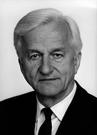 Photo: Bundesprsident Richard von Weizscker, ca. 1984
